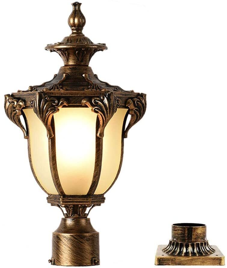 Lamp with Intricate Motifs