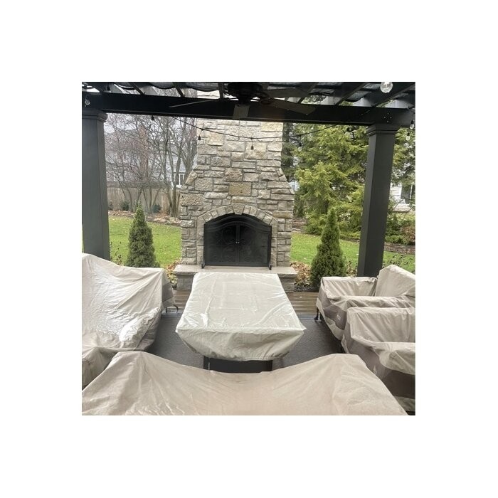 Large Decorative Baby Safe 1 Panel Iron Fireplace Screen