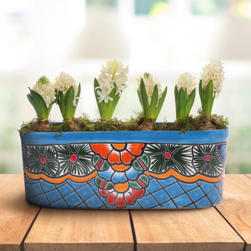 Ledge Ceramic Pot Planter