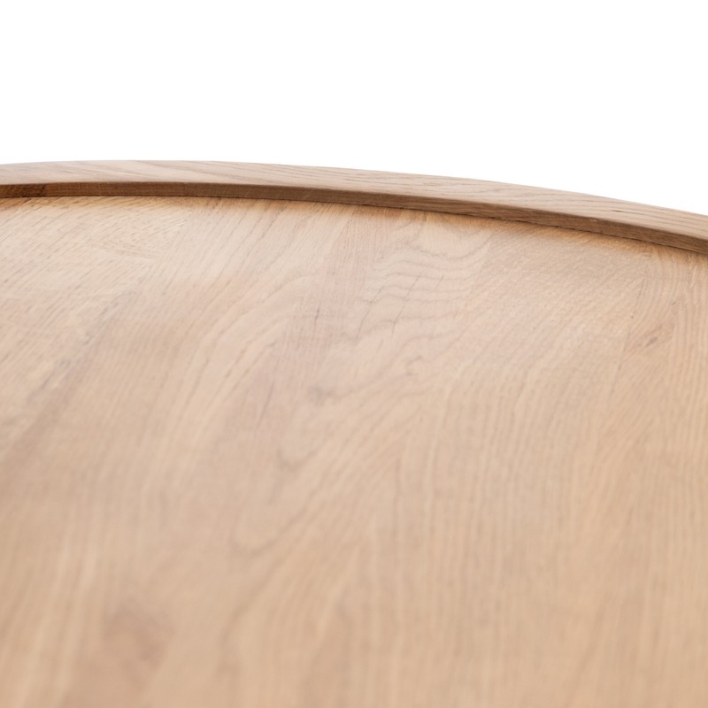 Leighton Solid Wood 4-Legs Coffee Table with Storage