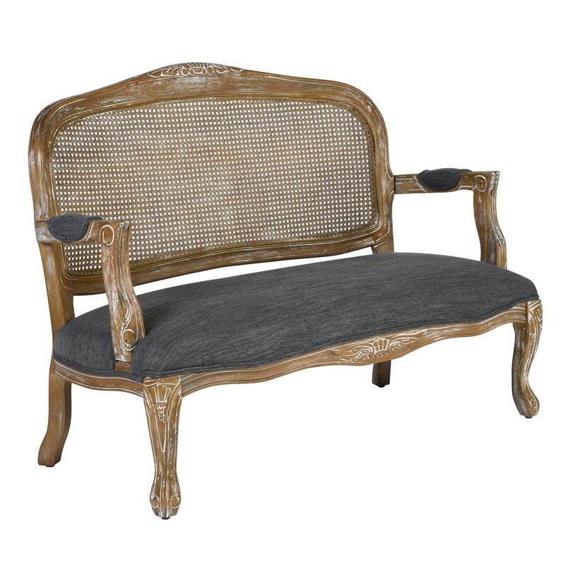 Liebert 51.4'' Recessed Arm Loveseat
