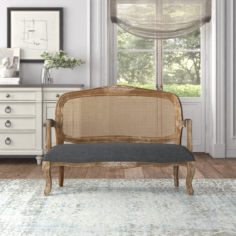 Liebert 51.4'' Recessed Arm Loveseat