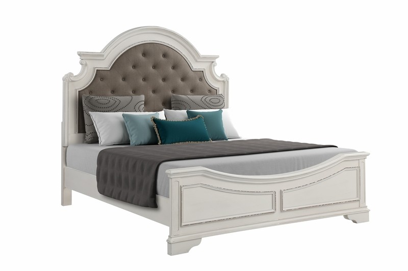 Lilia Upholstered Standard 4 Piece Bedroom Set