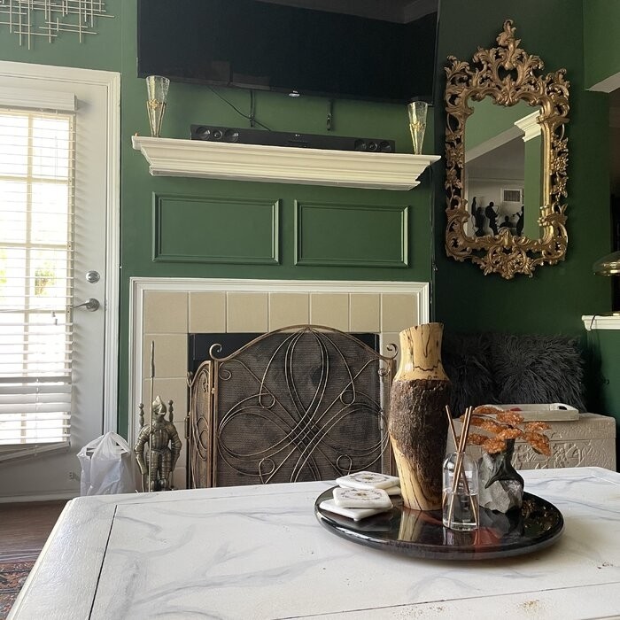Lissowski 3 Panel Iron Fireplace Screen