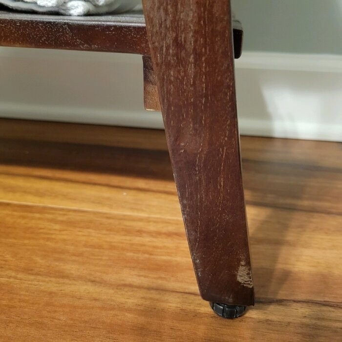 Madalynn 25'' W Teak Shower Bench