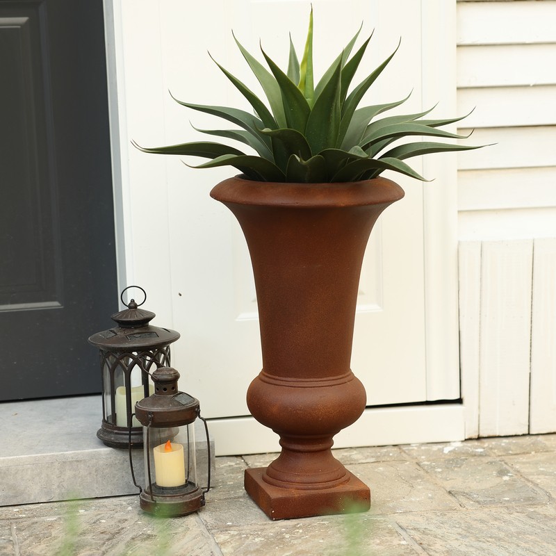 Magnesium Oxide Urn Planter
