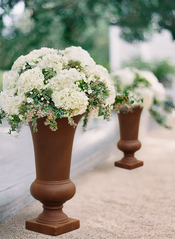 Magnesium Oxide Urn Planter
