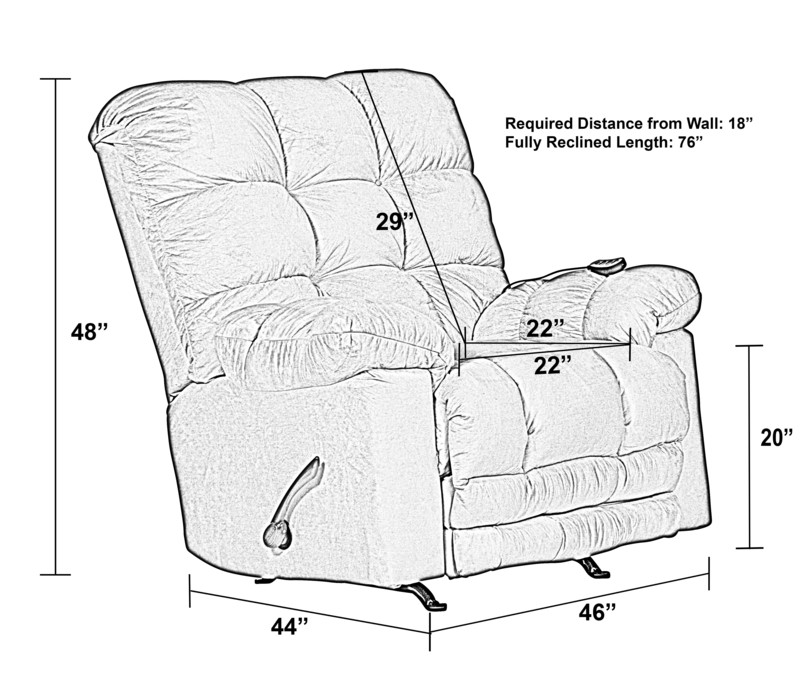 Magnum Reclining Heated Massage Chair