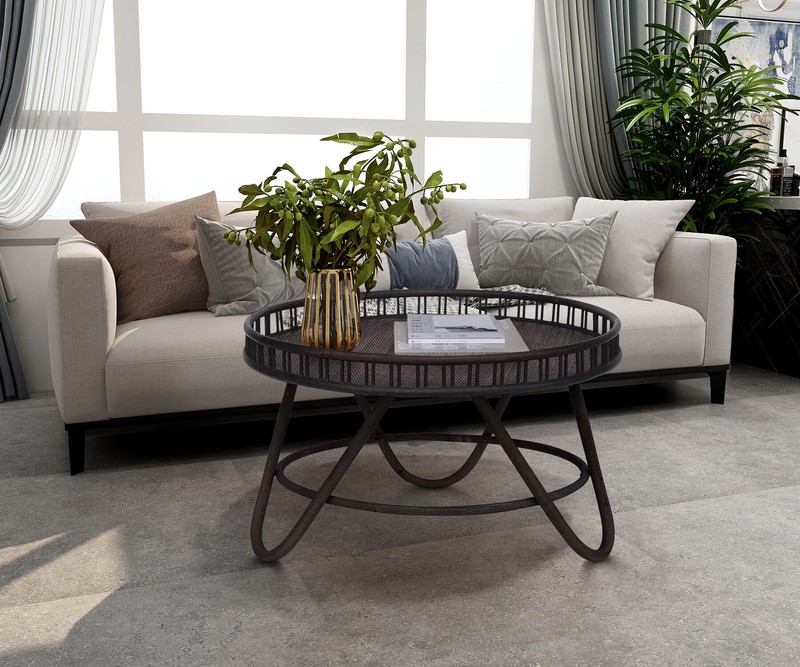 Manningtree Rattan/Wicker 3 Legs Coffee Table