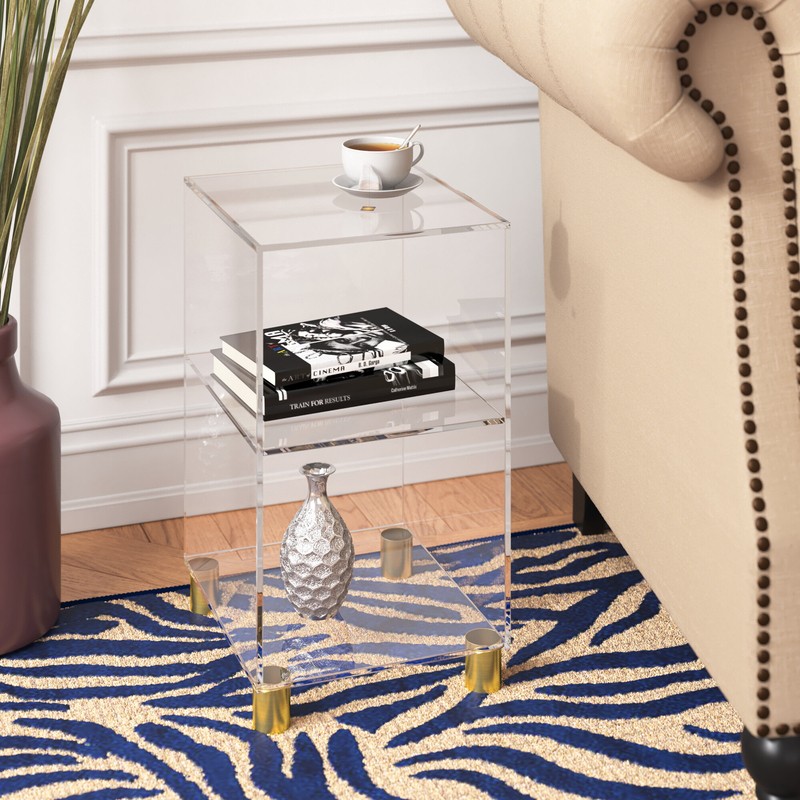 Manns 21.5'' Tall End Table