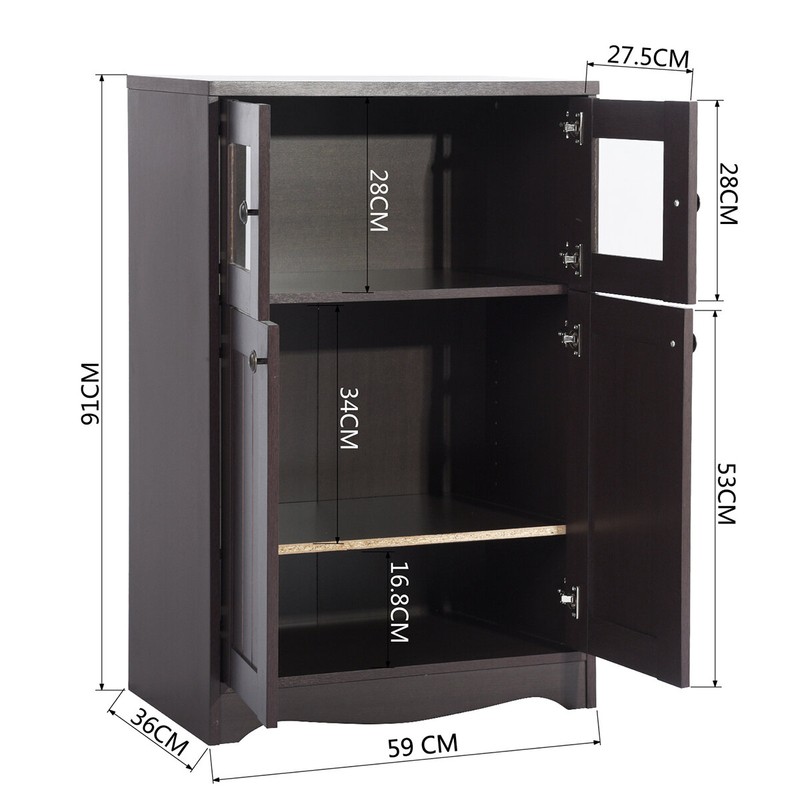 Manville 36'' H x 14'' W Barrister Bookcase