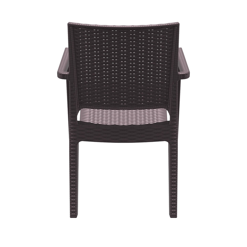 Martz Stacking Patio Dining Armchair