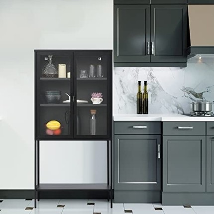 Metal And Glass Cabinets - Ideas on Foter