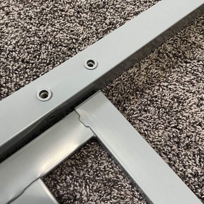 Maxwell Metal Loft Bed with Built-in-Desk by Novogratz