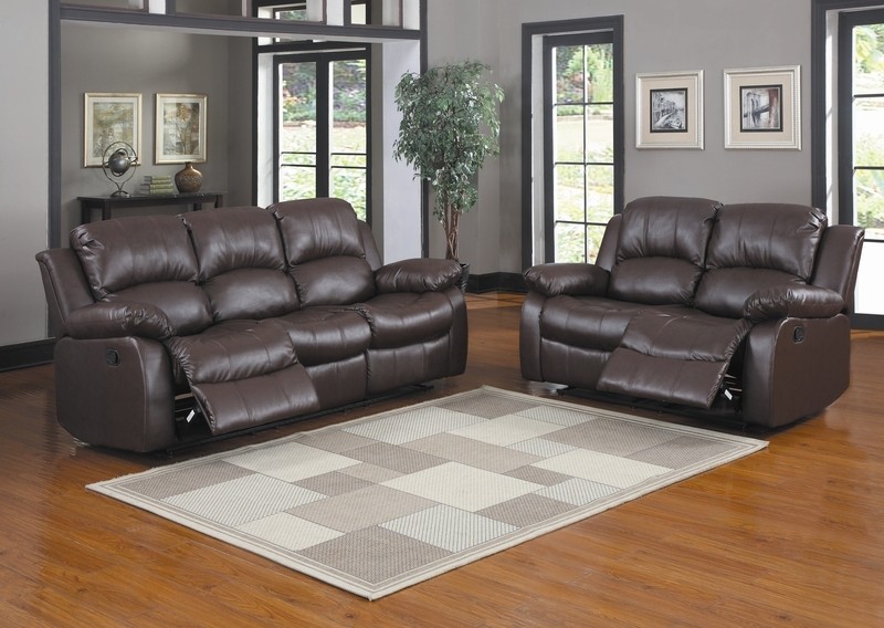 Mccubbin 60'' Faux Leather Pillow Top Arm Reclining Loveseat