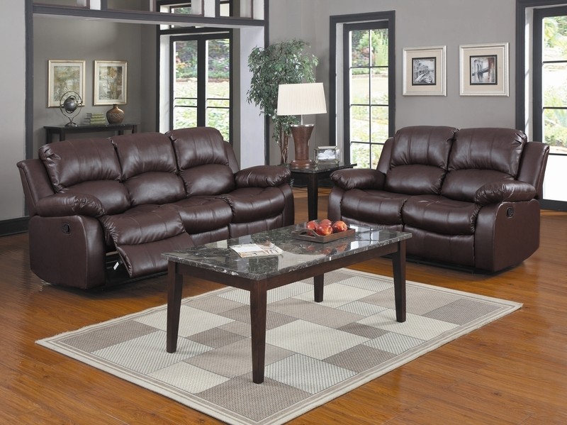 Mccubbin 60'' Faux Leather Pillow Top Arm Reclining Loveseat