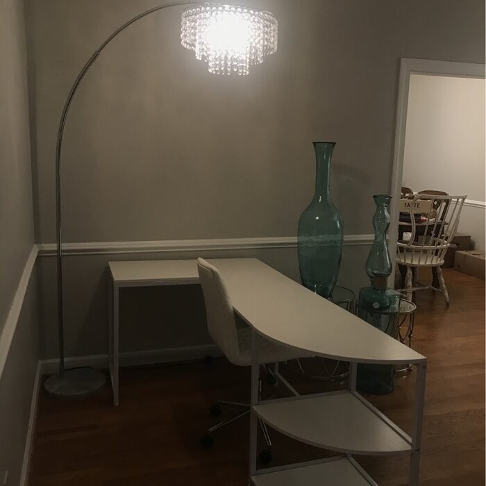 Meda 87" Arched Floor Lamp