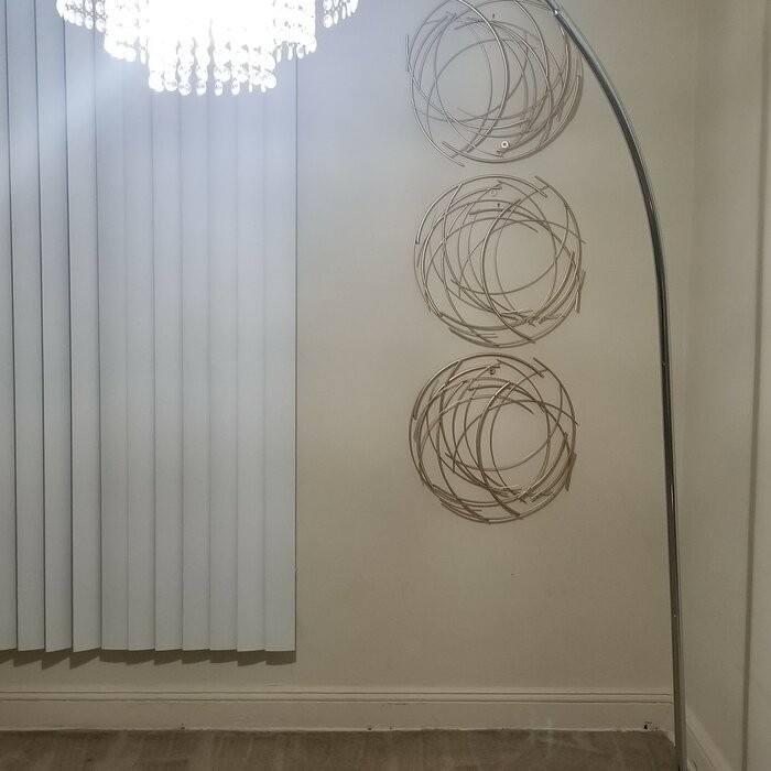 Meda 87" Arched Floor Lamp