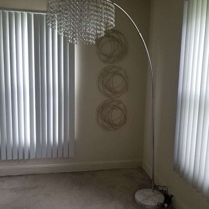 Meda 87" Arched Floor Lamp