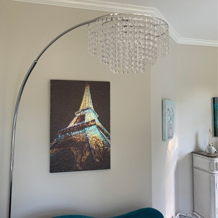 Meda 87" Arched Floor Lamp