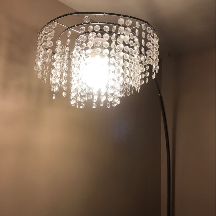 Meda 87" Arched Floor Lamp