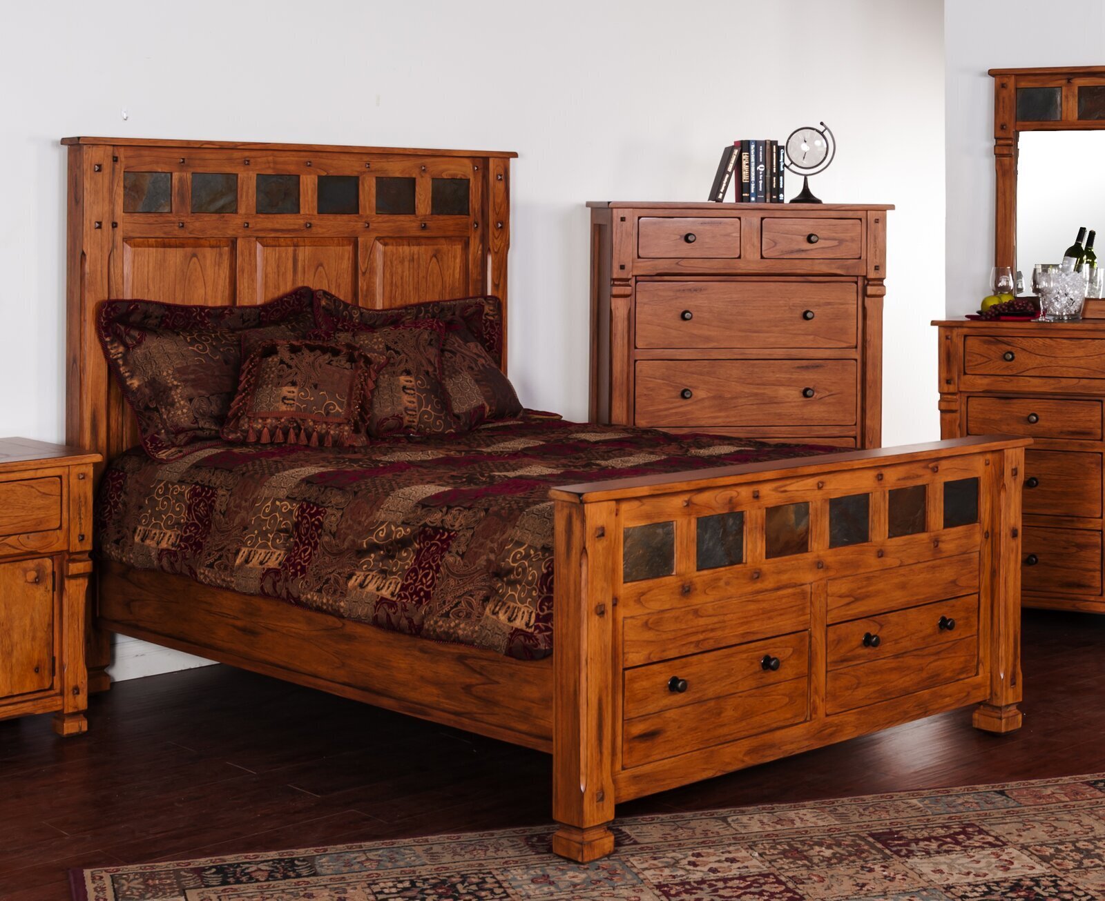 Medium Oak Bedroom Furniture