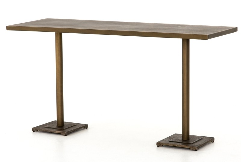 Melissa 70'' Iron Dining Table