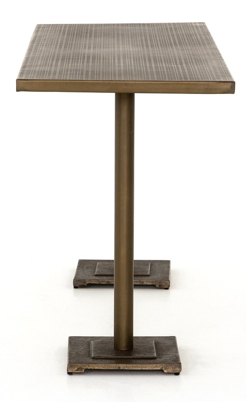 Melissa 70'' Iron Dining Table