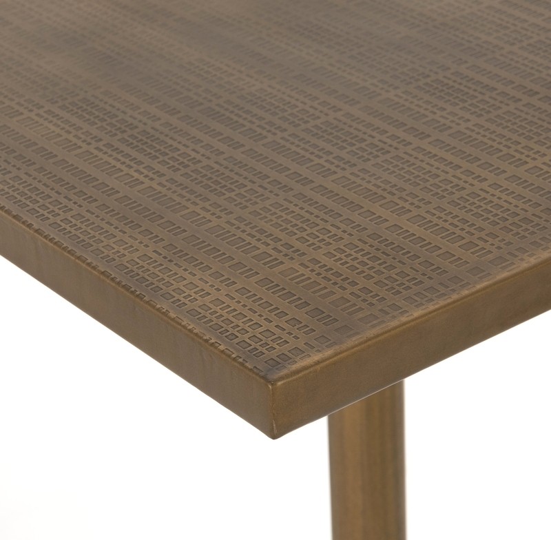 Melissa 70'' Iron Dining Table