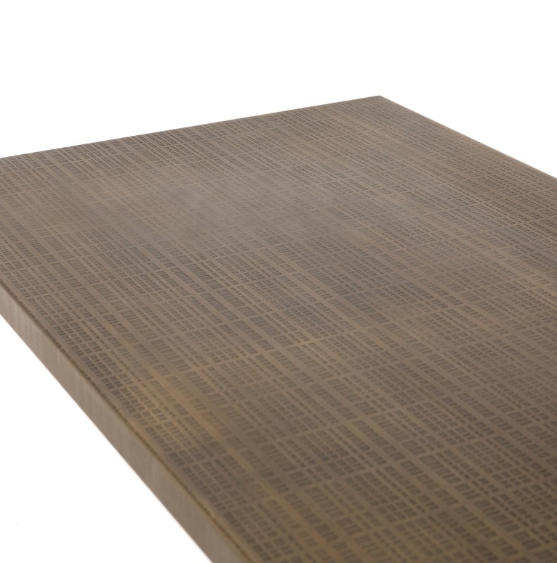 Melissa 70'' Iron Dining Table