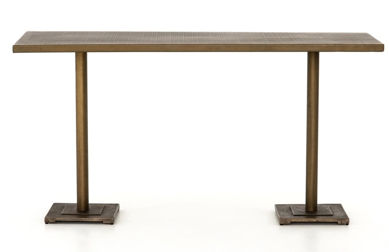 Melissa 70'' Iron Dining Table