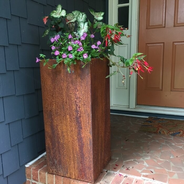 Metallic Series Corten Steel Pot Planter