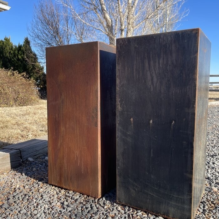 Metallic Series Corten Steel Pot Planter