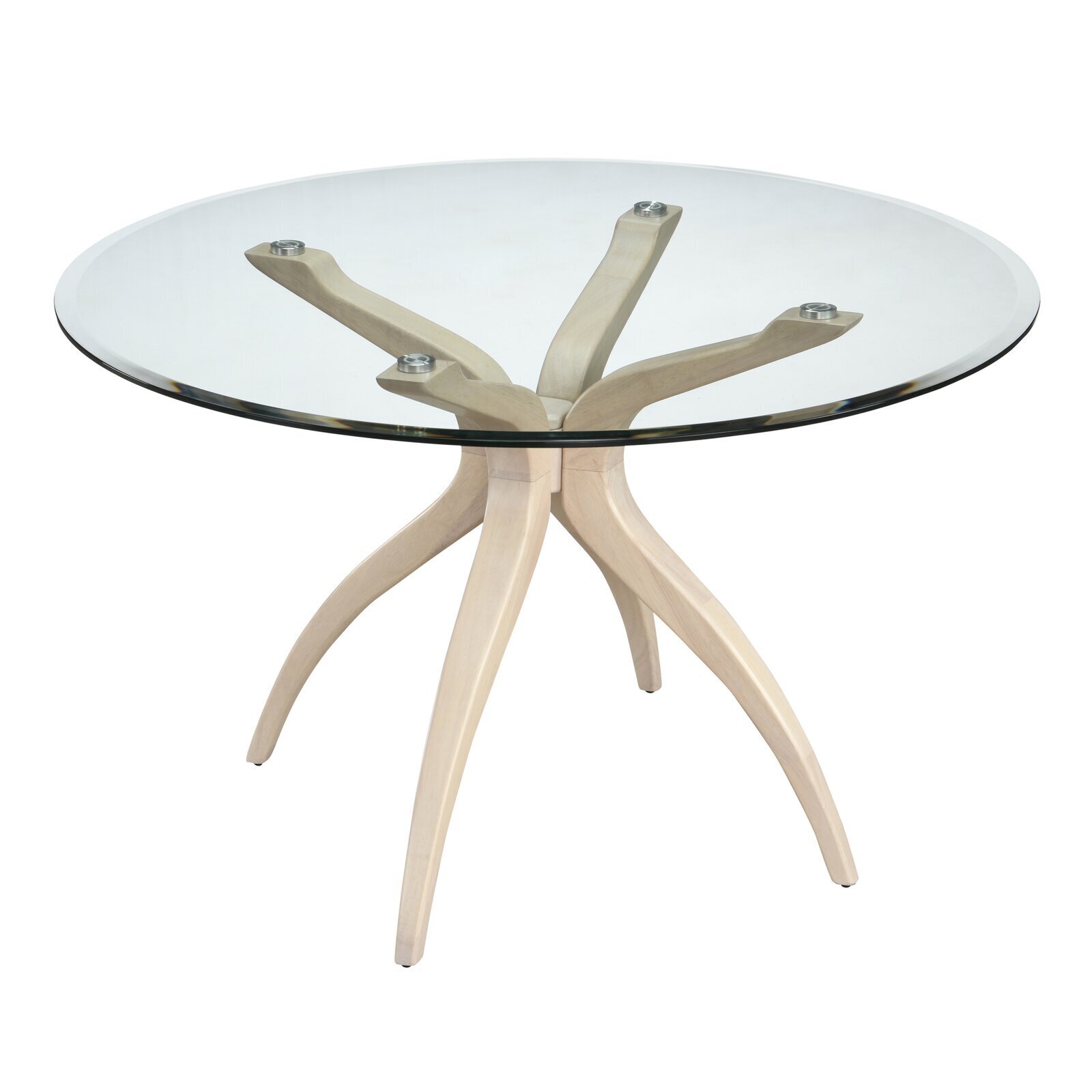Mid century modern round dining table