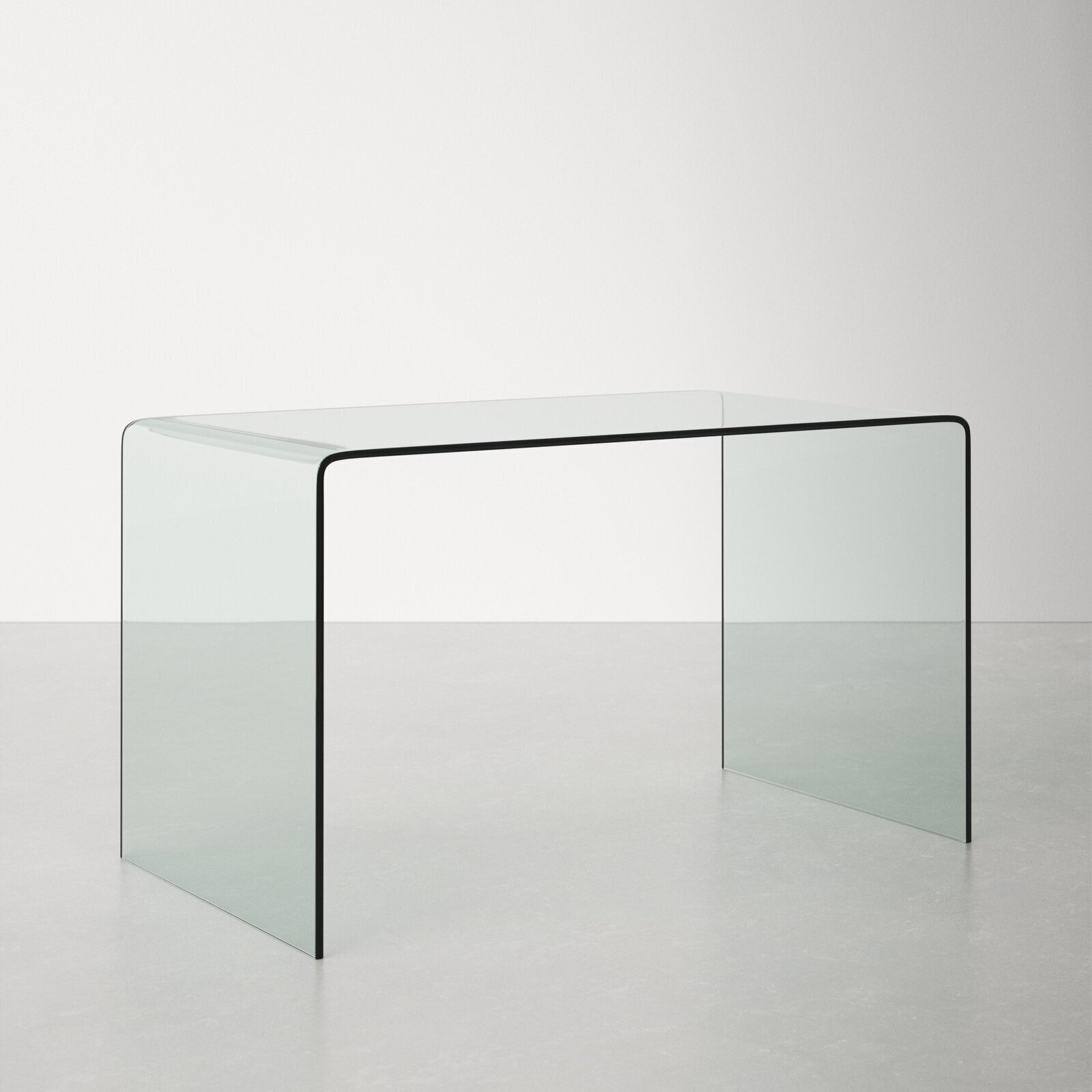 Minimalist Glass Office Desk