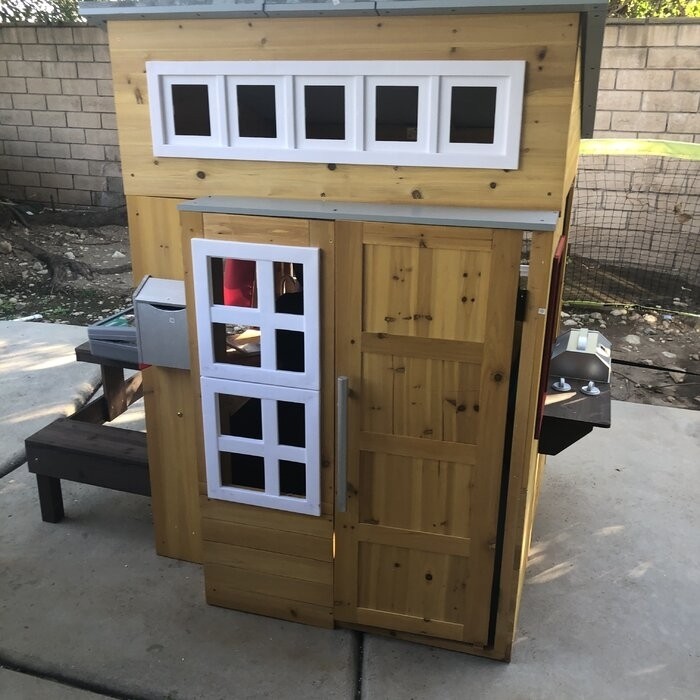 Modern 70.9' x 48.9' Outdoor Playhouse