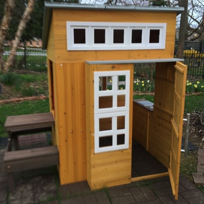 Modern 70.9' x 48.9' Outdoor Playhouse