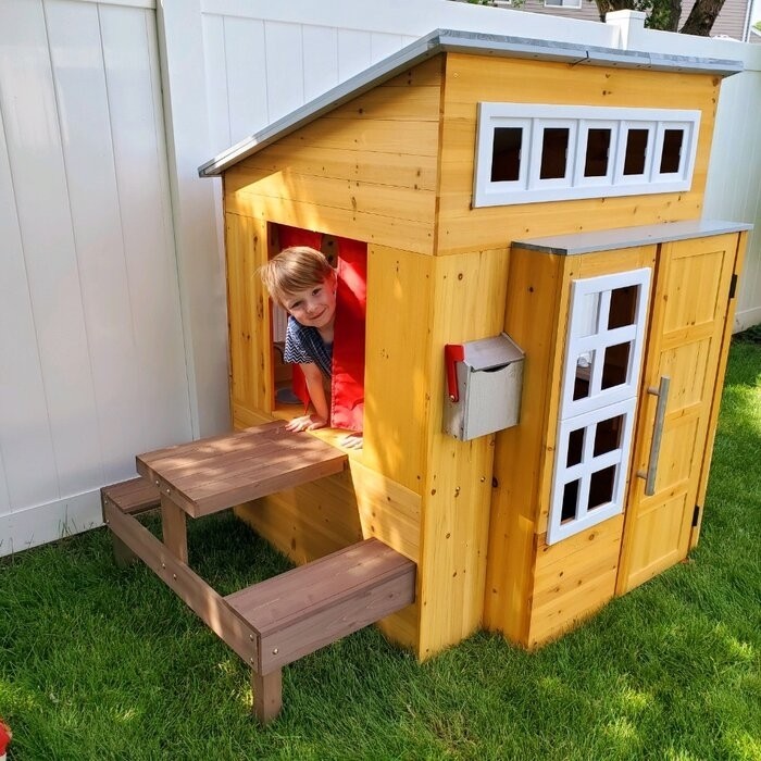 Modern 70.9' x 48.9' Outdoor Playhouse