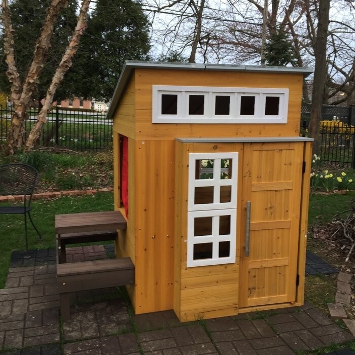 Modern 70.9' x 48.9' Outdoor Playhouse