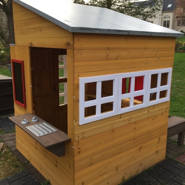 Modern 70.9' x 48.9' Outdoor Playhouse
