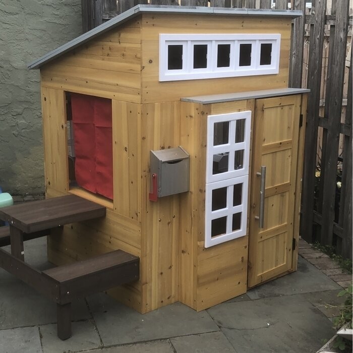 Modern 70.9' x 48.9' Outdoor Playhouse