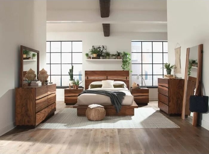 Modern Tropical Bedroom Set