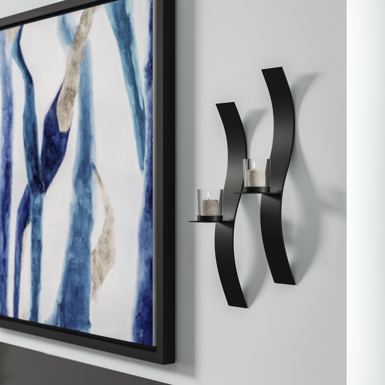 Modern Wall Candle Holders