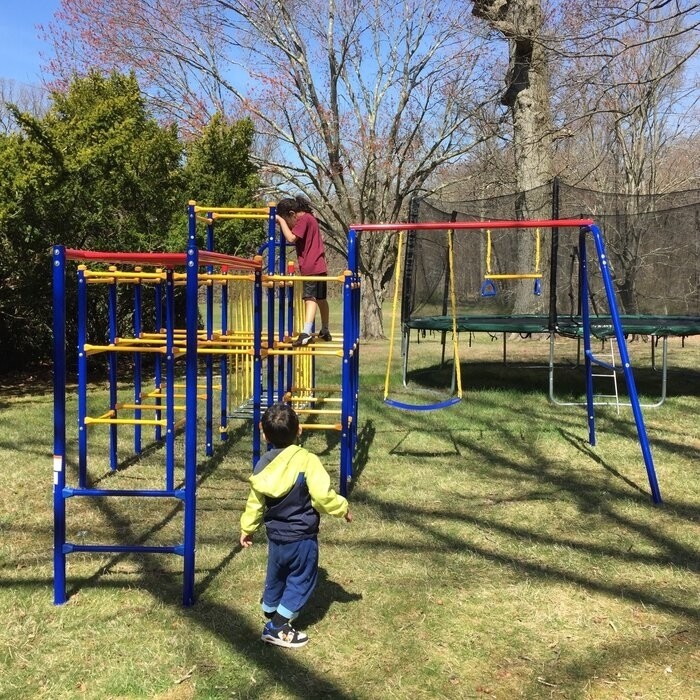Modular Jungle Gym Swing Set