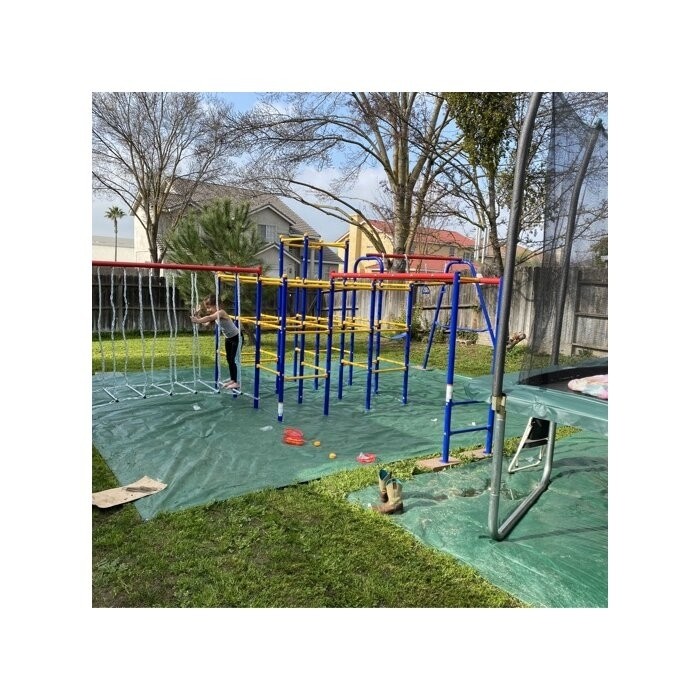 Modular Jungle Gym Swing Set