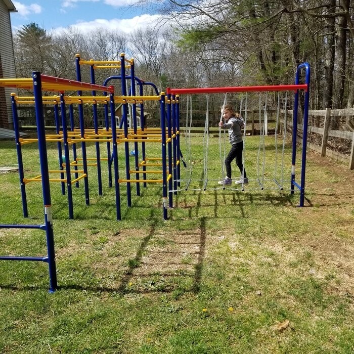 Modular Jungle Gym Swing Set