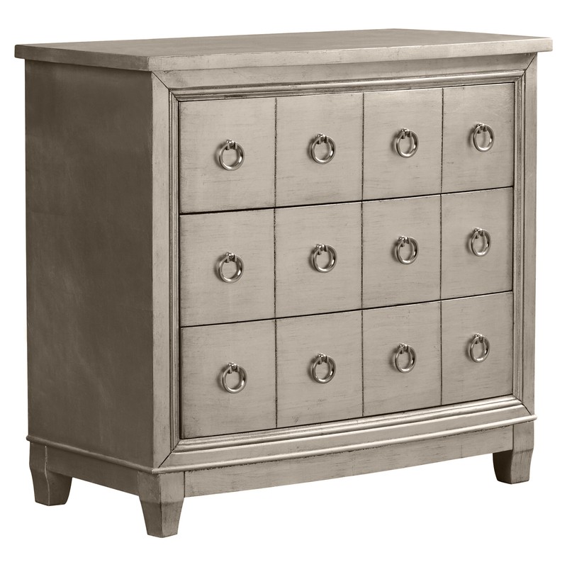 Moorhouse 33'' Tall 3 - Drawer Apothecary Accent Chest
