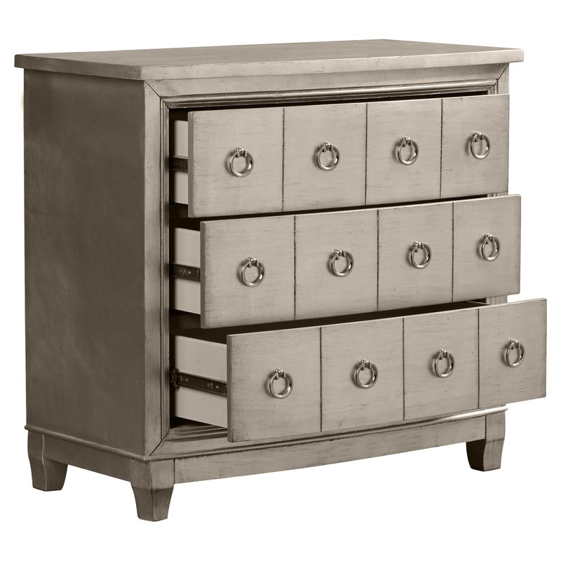 Moorhouse 33'' Tall 3 - Drawer Apothecary Accent Chest