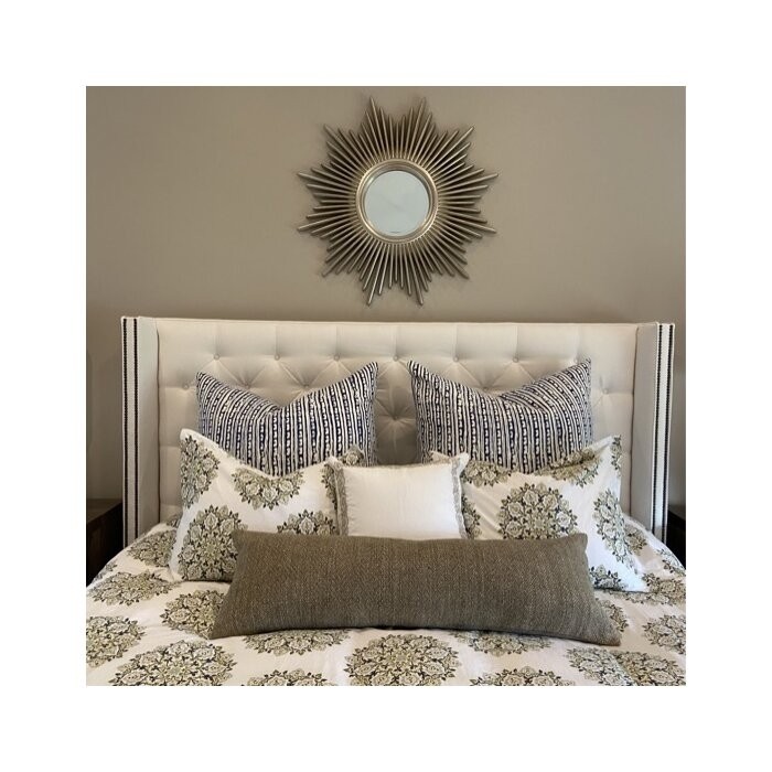 Moorman Starburst Glam Beveled Accent Wall Mirror
