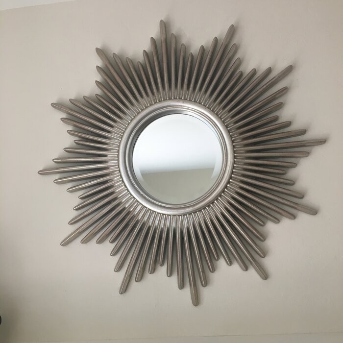 Moorman Starburst Glam Beveled Accent Wall Mirror